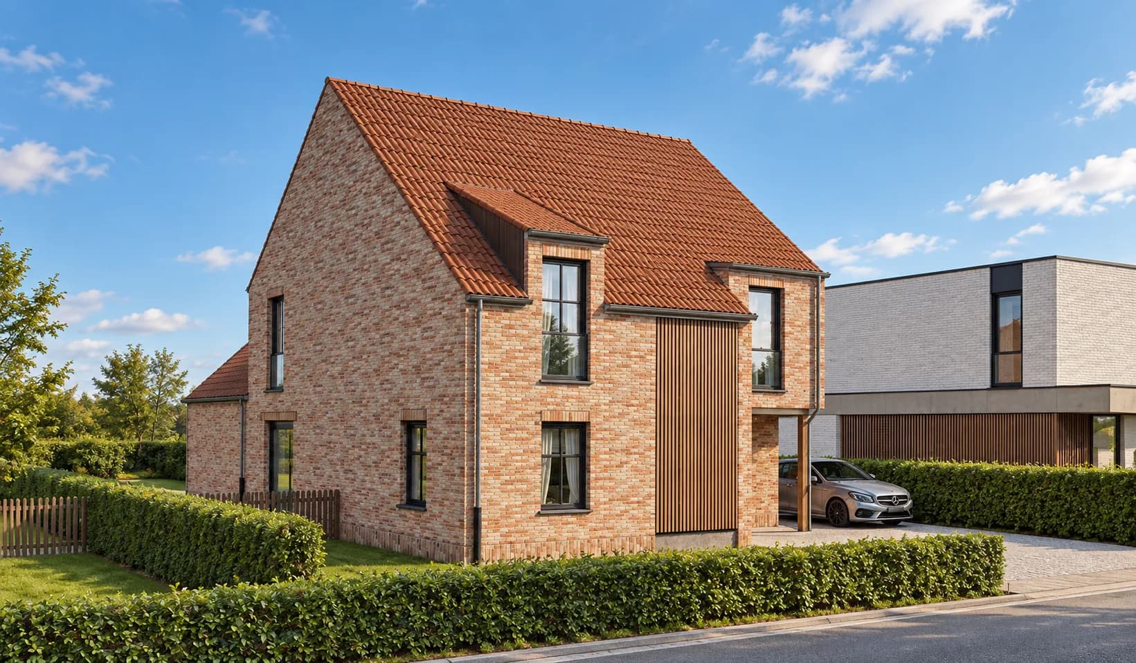 Vier nieuwbouwwoningen in Schriek, Gommerijnstraat 66