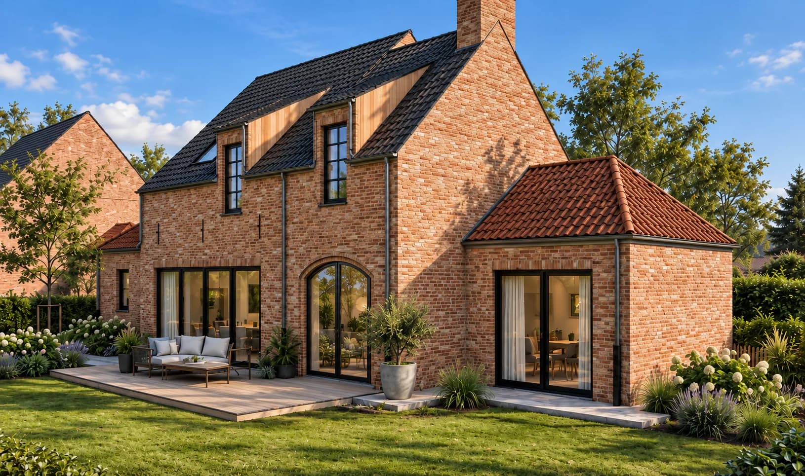 Twee landelijke woningen in Wichelen, woning 1, beeld 4