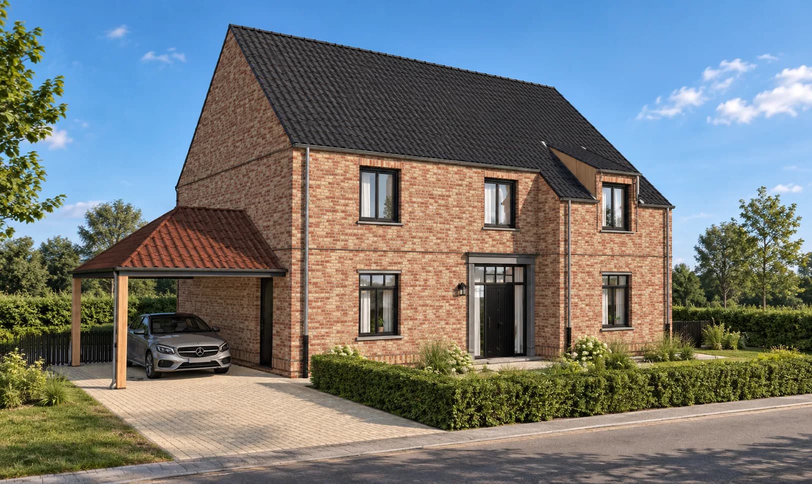 Twee landelijke woningen in Wichelen, woning 2, beeld 3